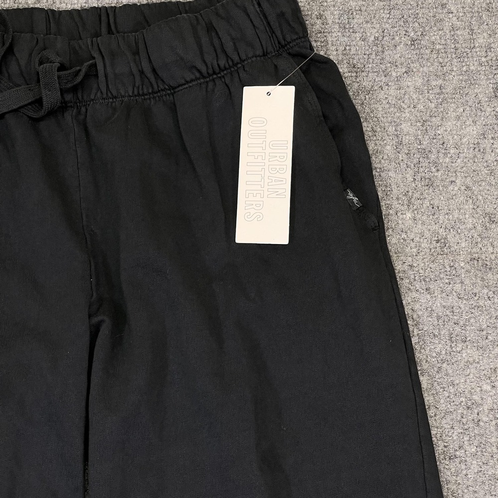 Out From Under Sweatpants Womens M Black Fleece Wide Leg Elastic Waist Pockets - Picture 3 of 12